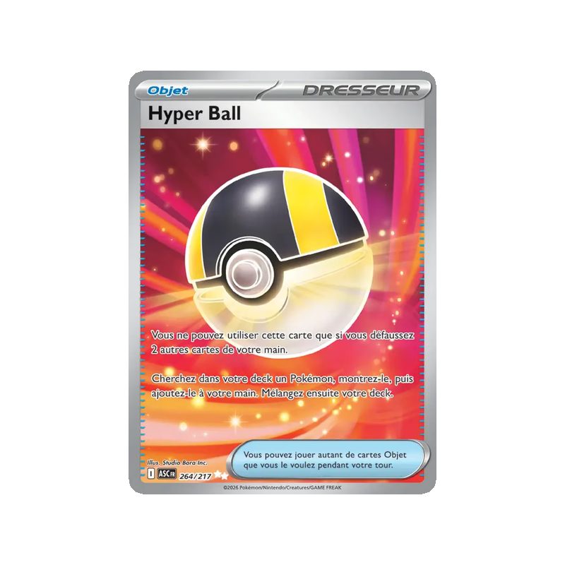 Hyper Ball - 264/217 - Ultra Rare - Héros Transcendants