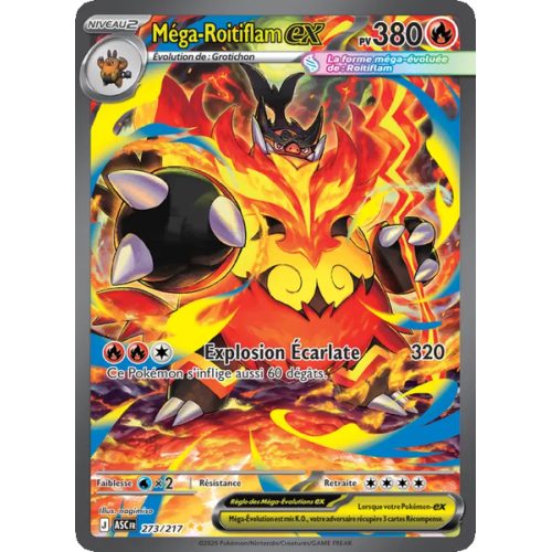 Méga-Roitiflam-ex - 273/217 - Alternative - Héros Transcendants