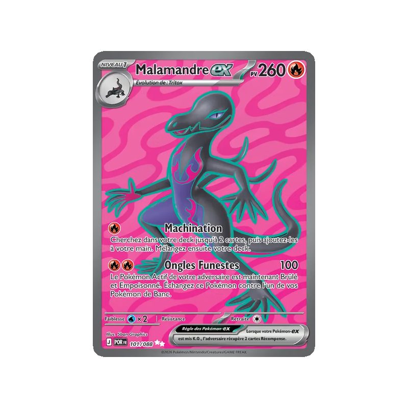 Malamandre-ex - 101/88 - Ultra Rare - Équilibre Parfait