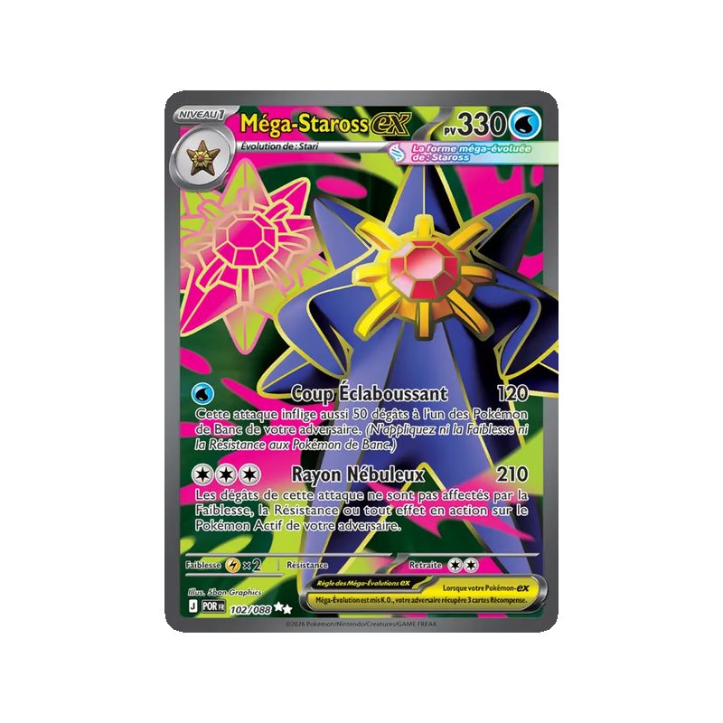Méga-Staross-ex - 102/88 - Ultra Rare - Équilibre Parfait