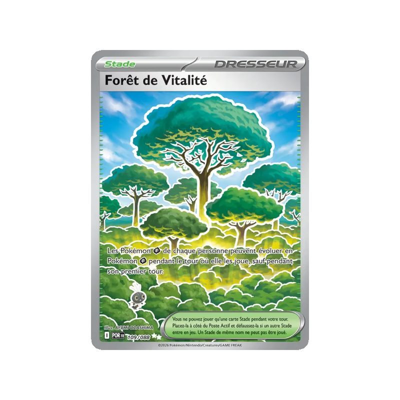 Forêt de Vitalité - 109/88 - Ultra Rare - Équilibre Parfait