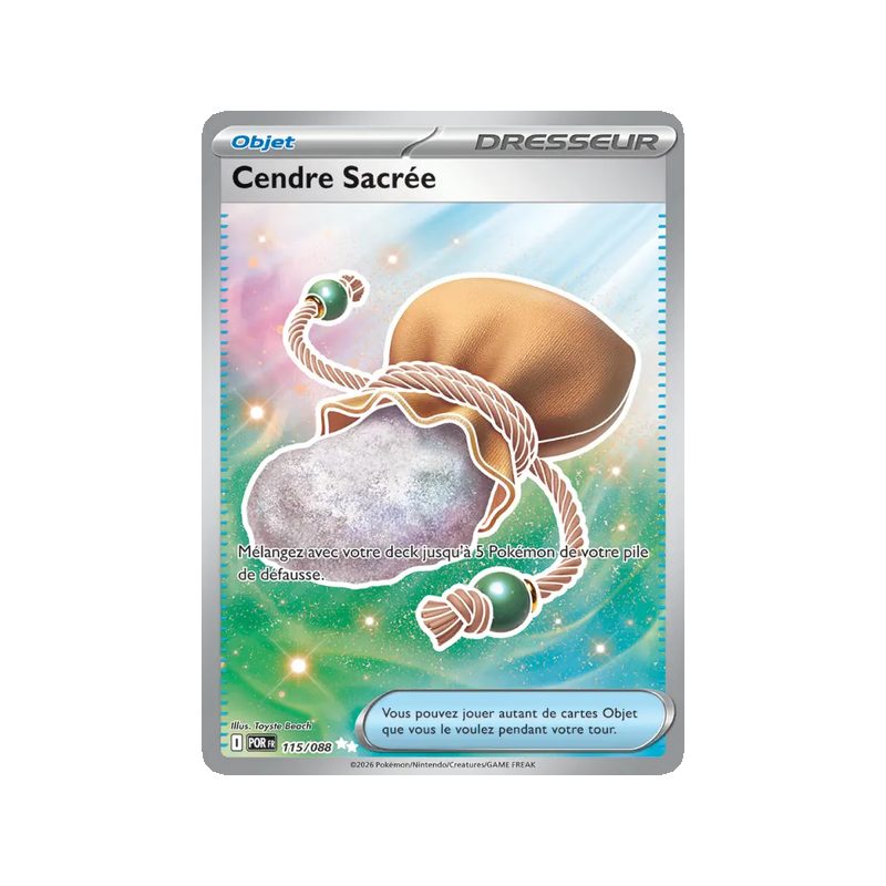 Cendre Sacrée - 115/88 - Ultra Rare - Équilibre Parfait
