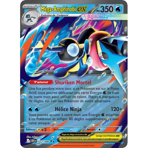 Méga-Amphinobi-ex - 022/86 - Double rare - Chaos Ascendant
