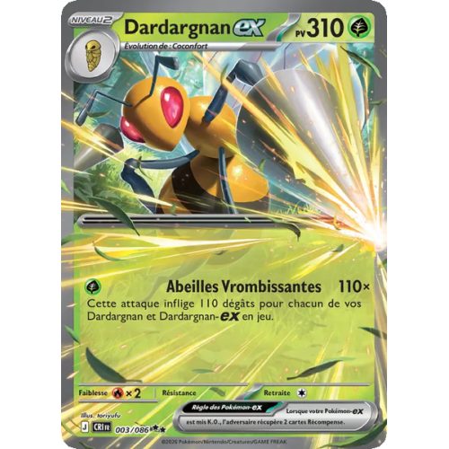 Dardargnan-ex - 003/86 - Double rare - Chaos Ascendant