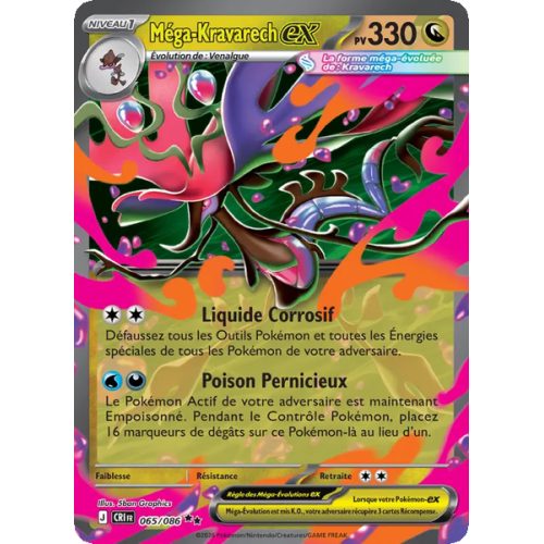 Méga-Kravarech-ex - 065/86 - Double rare - Chaos Ascendant