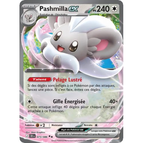Pashmilla-ex - 073/86 - Double rare - Chaos Ascendant