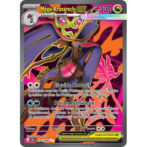 Méga-Kravarech-ex - 104/86 - Ultra Rare - Chaos Ascendant