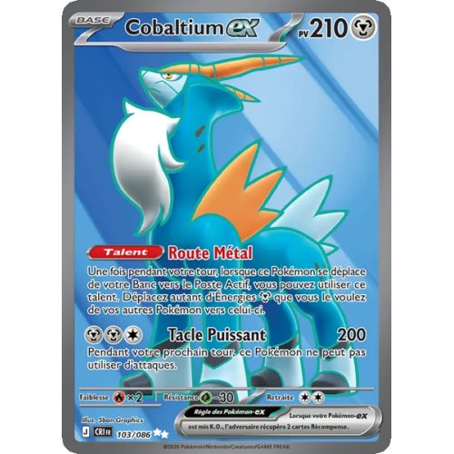 Cobaltium-ex - 103/86 - Ultra Rare - Chaos Ascendant