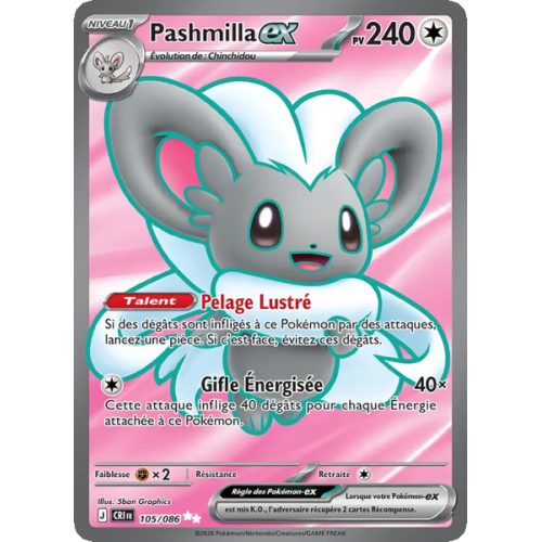 Pashmilla-ex - 105/86 - Ultra Rare - Chaos Ascendant