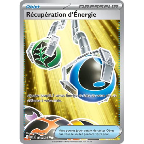 Récupération d'Énergie - 108/86 - Ultra Rare - Chaos Ascendant