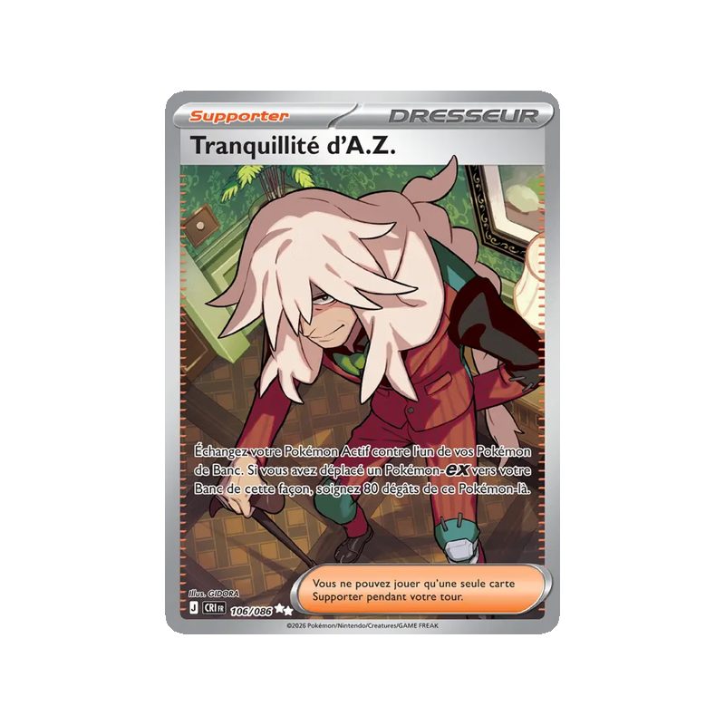 Tranquillité d'A.Z. - 106/86 - Ultra Rare - Chaos Ascendant