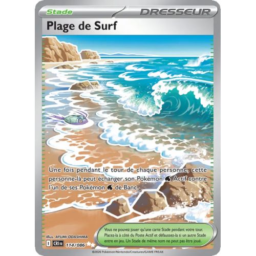 Plage de Surf - 114/86 - Ultra Rare - Chaos Ascendant