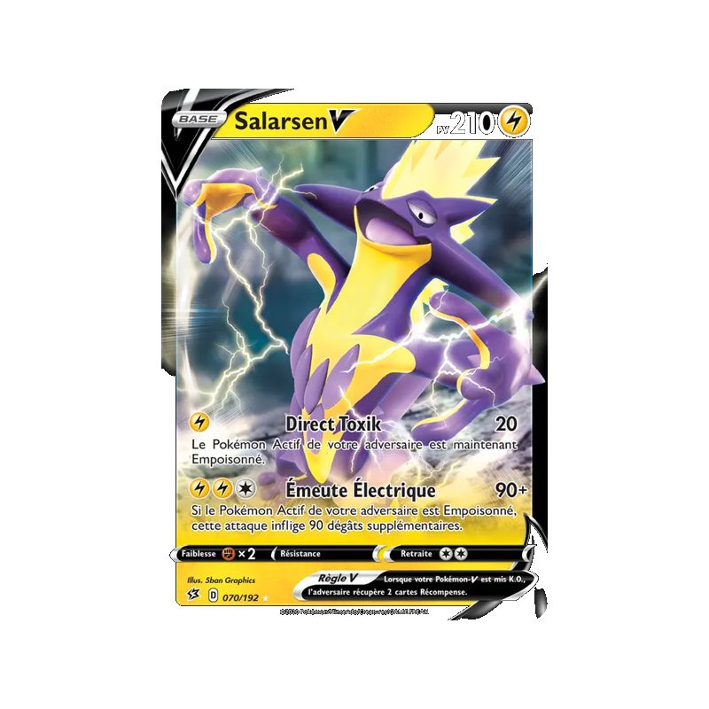 Salarsen V - 70/192 - Holo Rare V - Clash des Rebelles