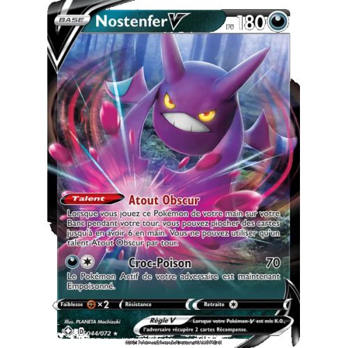 Nostenfer V - 44/72 - Holo Rare V - Destinées Radieuses