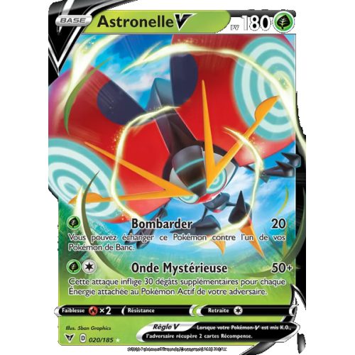 Astronelle V - 20/185 - Holo Rare V - Voltage Éclatant