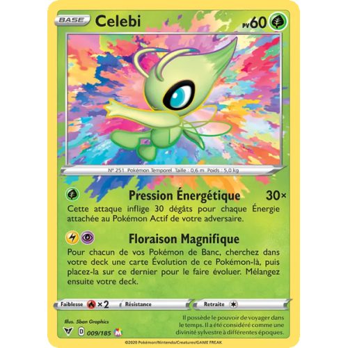 Celebi - 9/185 - Magnifique - Voltage Éclatant