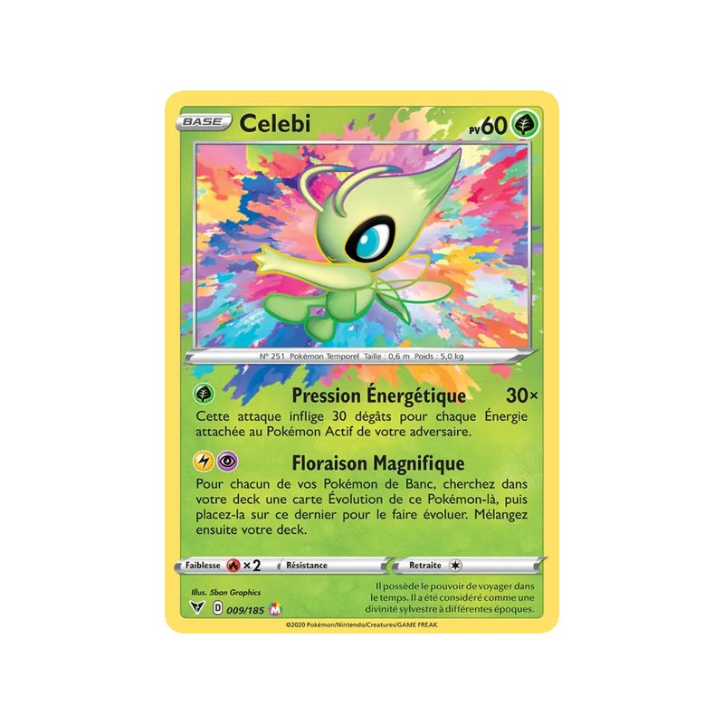 Celebi - 9/185 - Magnifique - Voltage Éclatant