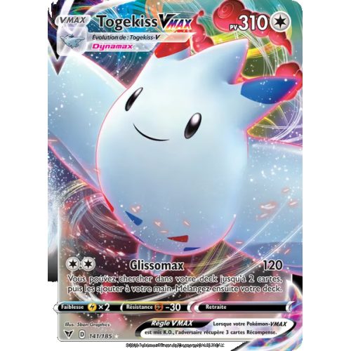 Togekiss VMAX - 141/185 - Holo Rare VMAX - Voltage Éclatant