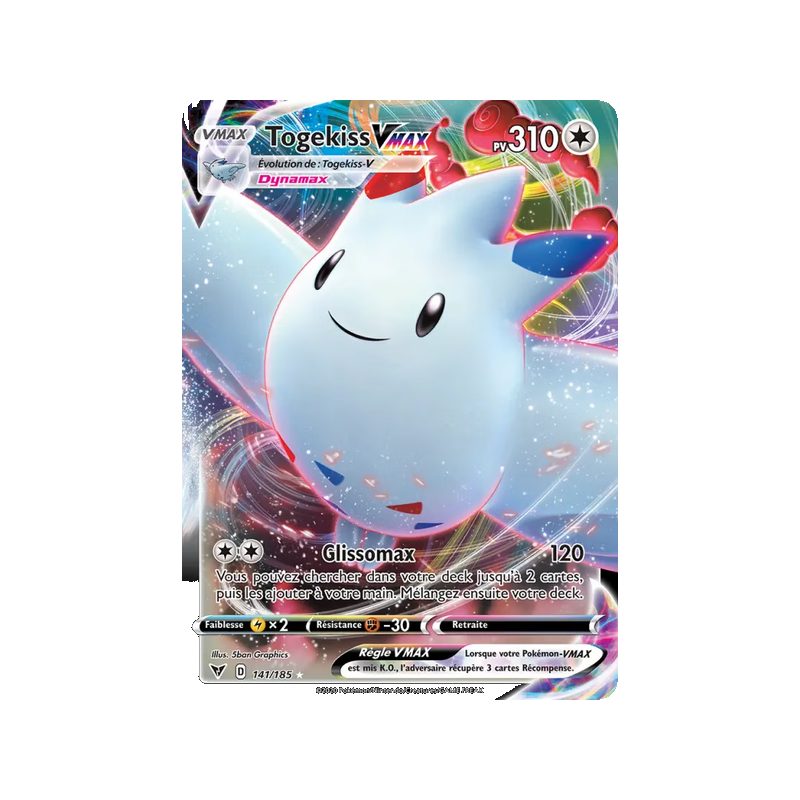 Togekiss VMAX - 141/185 - Holo Rare VMAX - Voltage Éclatant