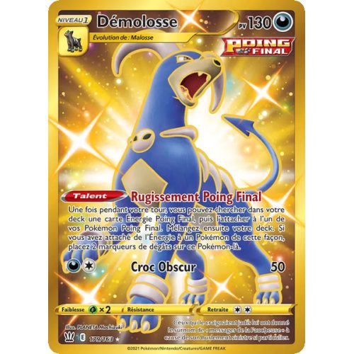 Démolosse - 179/163 - Ultra Rare - Styles de combat