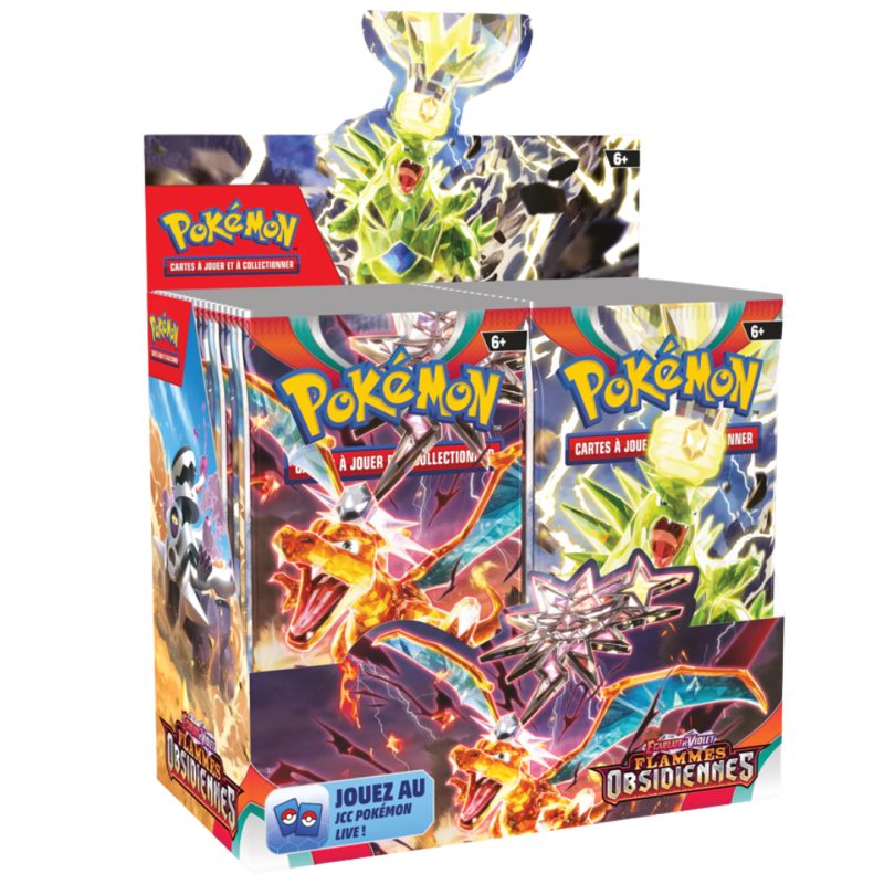 Display - Pokémon - Flammes Obsidiennes - EV3 - Scellé - Français