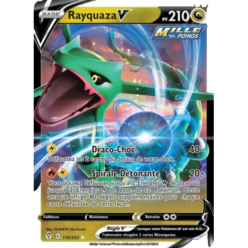 Rayquaza V - 110/203 - Holo Rare V - Évolution Céleste