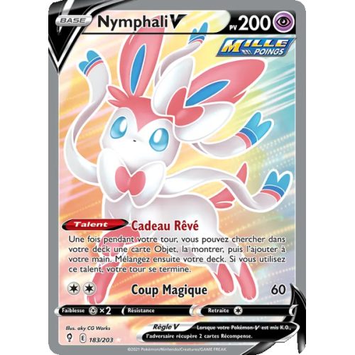Nymphali V - 183/203 - Ultra Rare - Évolution Céleste