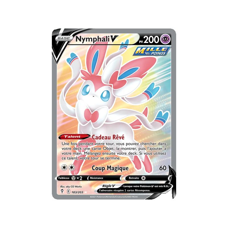 Nymphali V - 183/203 - Ultra Rare - Évolution Céleste