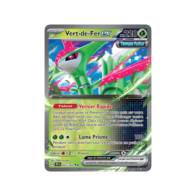 Vert-de-Fer-ex - 025/162 - EX - Forces Temporelles
