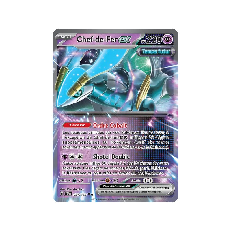 Chef-de-Fer-ex - 081/162 - EX - Forces Temporelles