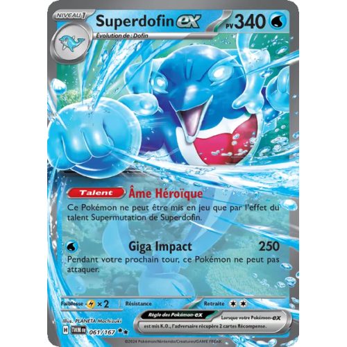 Superdofin-ex - 061/167 - EX - Mascarade Crépusculaire