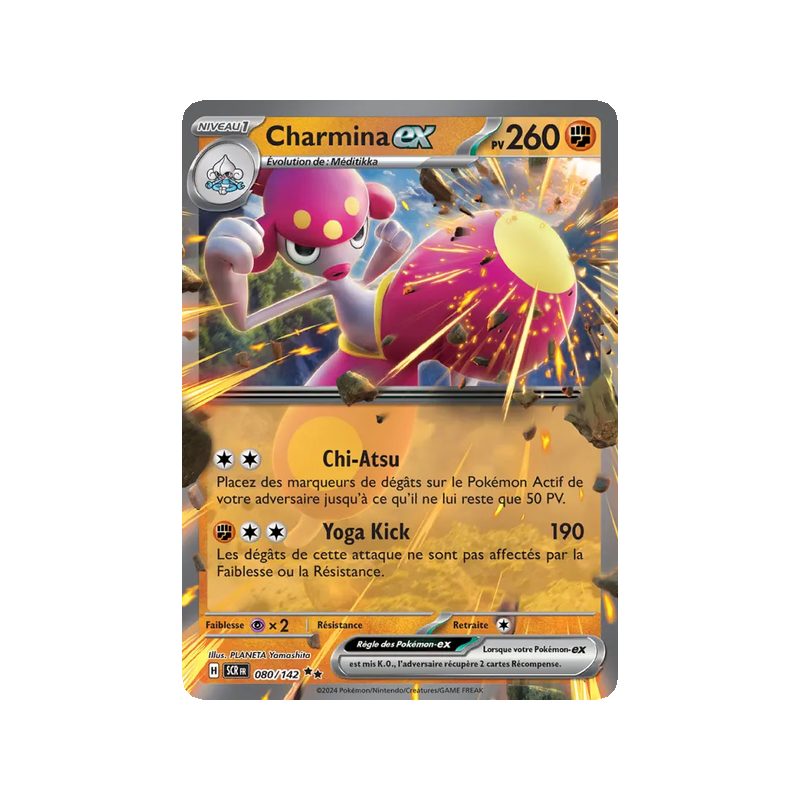 Charmina-ex - 080/142 - EX - Couronne Stellaire