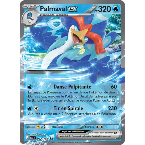 Palmaval-ex - 052/193 - EX - Évolutions à Paldea