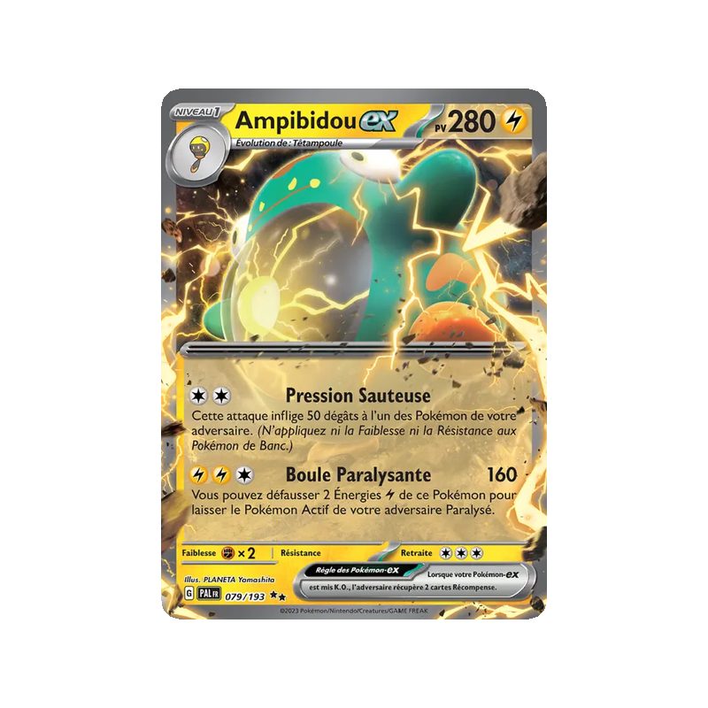Ampibidou-ex - 079/193 - EX - Évolutions à Paldea