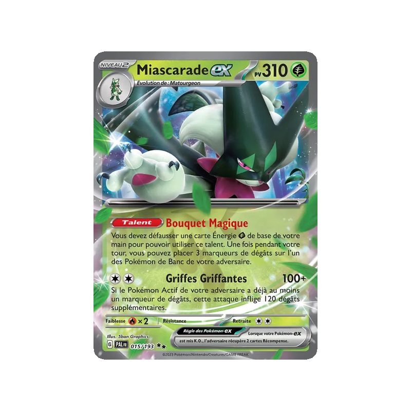 Miascarade-ex - 015/193 - EX - Évolutions à Paldea
