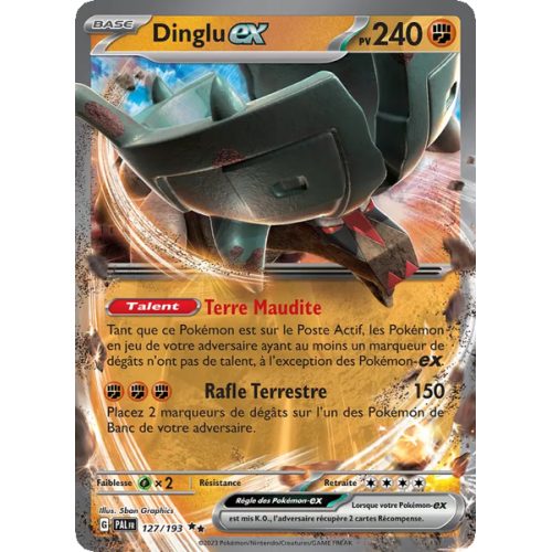 Dinglu-ex - 127/193 - EX - Évolutions à Paldea