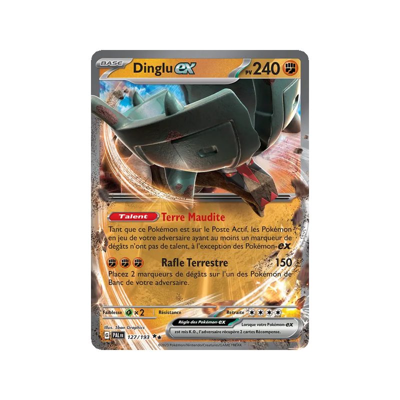 Dinglu-ex - 127/193 - EX - Évolutions à Paldea