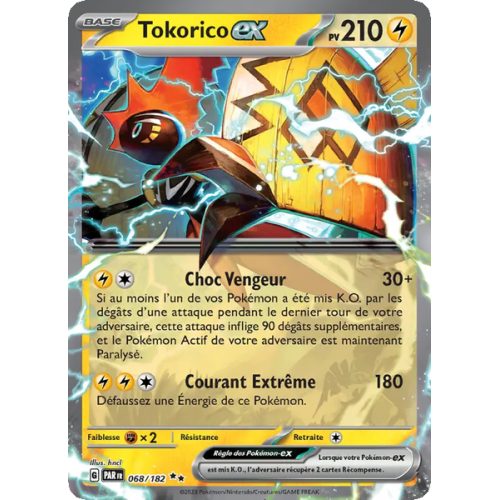 Tokorico-ex - 068/182 - EX - Faille Paradoxe