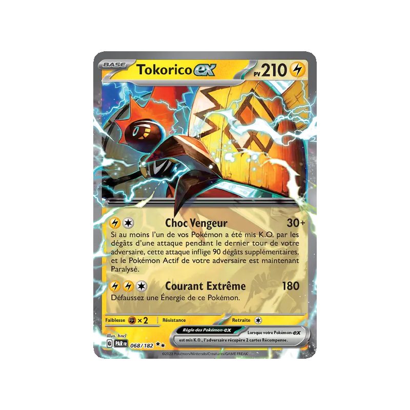 Tokorico-ex - 068/182 - EX - Faille Paradoxe