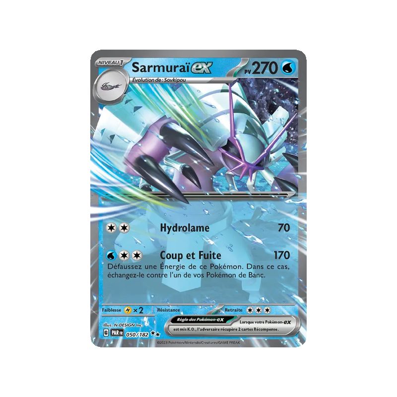 Sarmuraï-ex - 050/182 - EX - Faille Paradoxe