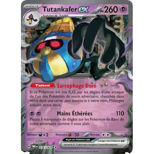 Tutankafer-ex - 076/182 - EX - Faille Paradoxe