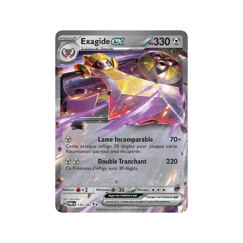 Exagide-ex - 135/182 - EX - Faille Paradoxe