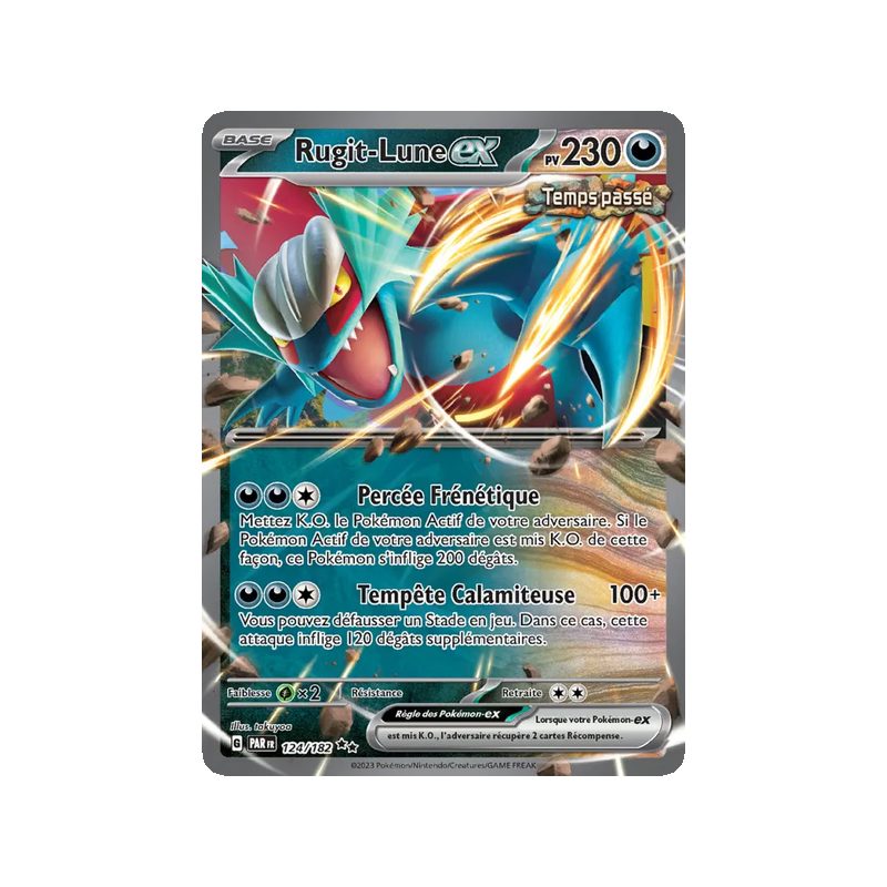 Rugit-Lune-ex - 124/182 - EX - Faille Paradoxe