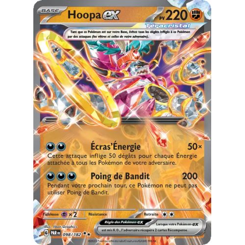 Hoopa-ex - 098/182 - EX - Faille Paradoxe