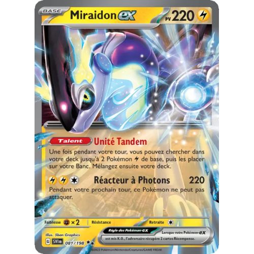 Miraidon-ex - 081/198 - EX - Écarlate et Violet