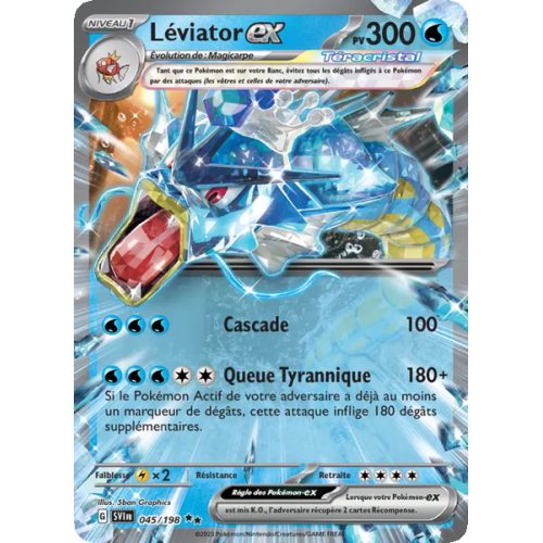 Léviator-ex - 045/198 - EX - Écarlate et Violet