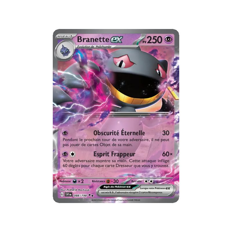 Branette-ex - 088/198 - EX - Écarlate et Violet