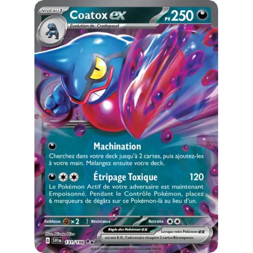 Coatox-ex - 131/198 - EX - Écarlate et Violet