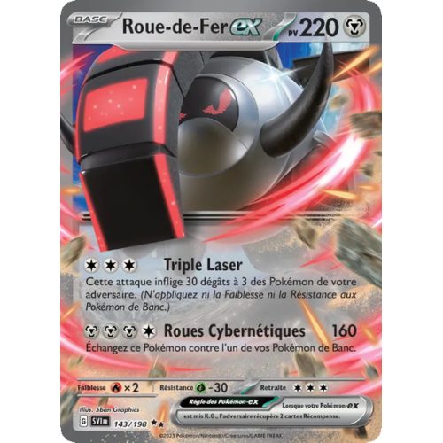 Roue-de-Fer-ex - 143/198 - EX - Écarlate et Violet
