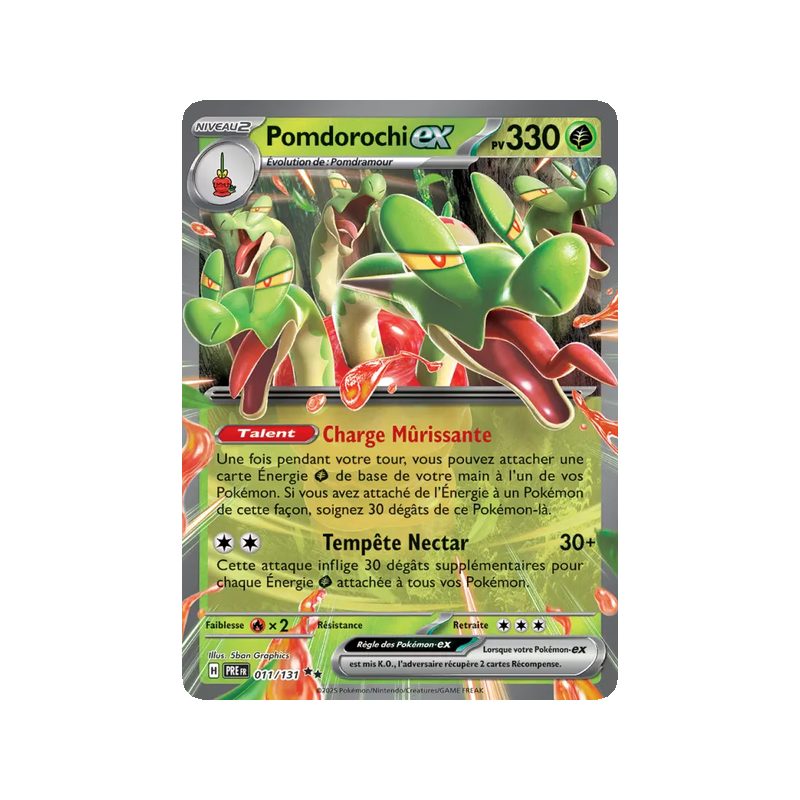 Pomdorochi-ex - 011/131 - EX - Évolutions Prismatiques